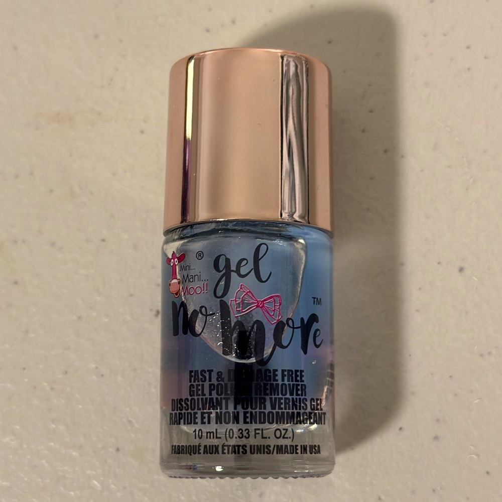 MOO Gel Peel Off Clear Gel Base Coat LED Cured 10 ml / 0.33 oz